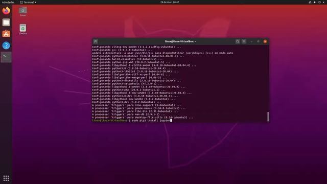 Instalando o Jupyter Notebook no Linux (Ubuntu) - Fácil e Rápido смотреть онлайн