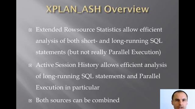 XPLAN_ASH Video Tutorial Part 1 смотреть онлайн