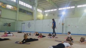 Открытая тренировка по гимнастике. Open training in gymnastics