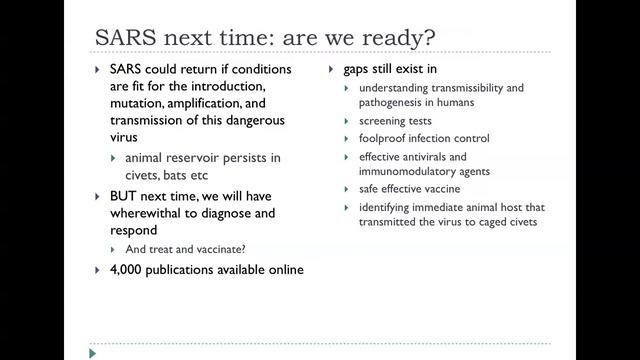 Bio303 Lecture 3 New Foes/Emerging Infections смотреть онлайн