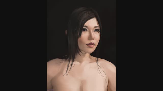 Анри Окита #speedpainting  [#draw #digitalart  #art #photoshop]