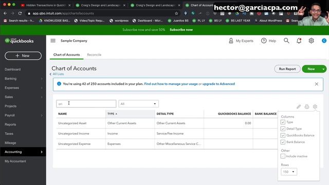 Deleting Accounts in QuickBooks Online смотреть онлайн