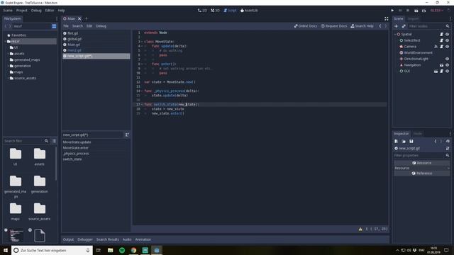 Finite State Machine – Rainware Godot Tutorials смотреть онлайн