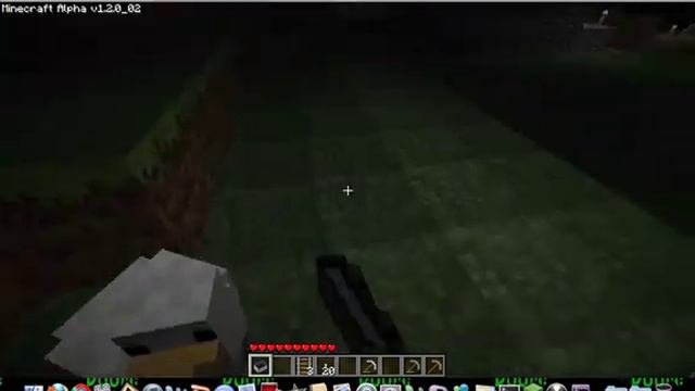 Minecraft 3 :: How to make a bookcase and tracks смотреть онлайн