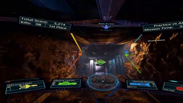 Descent Underground VR Test смотреть онлайн