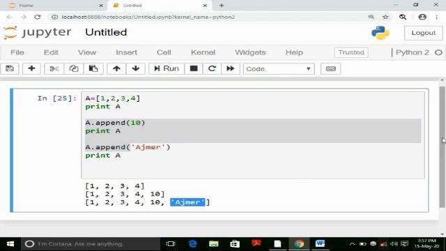 Working with List in Python|How to create and modify List in python| Functions of List смотреть онлайн
