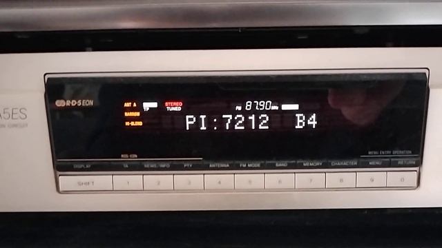 FM E-skip 25/05-2021 LikeFM 87.9 MHz from Balashikha Russia, received in Denmark. Distance 1743 km! смотреть онлайн