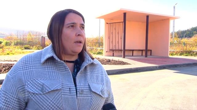 В с.Горнозаводск появилась новая автобусная остановка смотреть онлайн