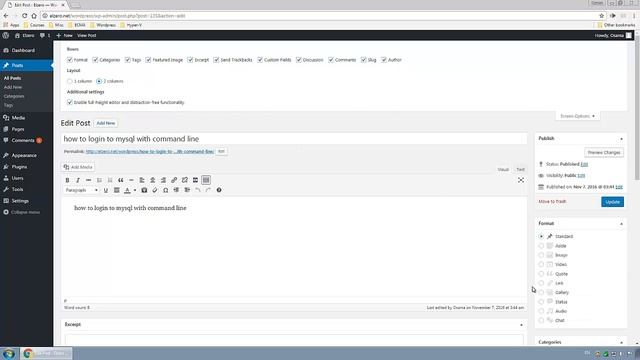 Mastering WordPress in Arabic #18 - WordPress Screen Options смотреть онлайн