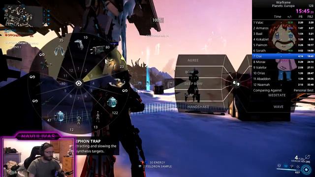 Navi_Ilivas Warframe Europa% Speedrun 31:34.11 (WR) смотреть онлайн