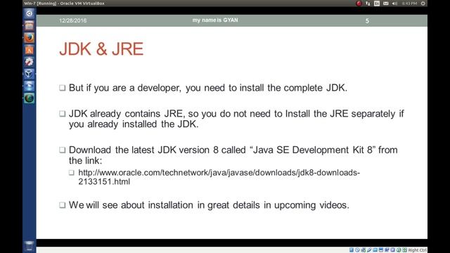 JDK (Java Development Kit) vs JRE (Java Runtime Environment) | Difference between JDK and JRE смотреть онлайн
