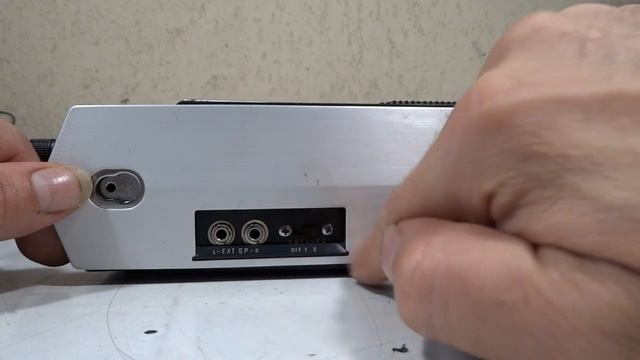 DECK TAPE PLAYER CASETERA SONY TC-124 JAPAN 1971 RESTAURACION P2 смотреть онлайн