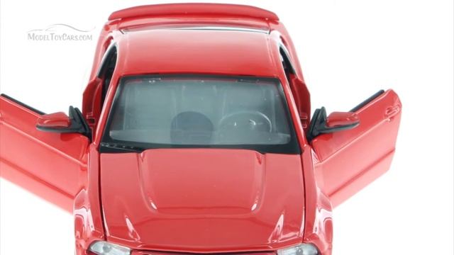 Ford Mustang GT, Red - Maisto 34209 - 1/24 Scale Diecast Car смотреть онлайн
