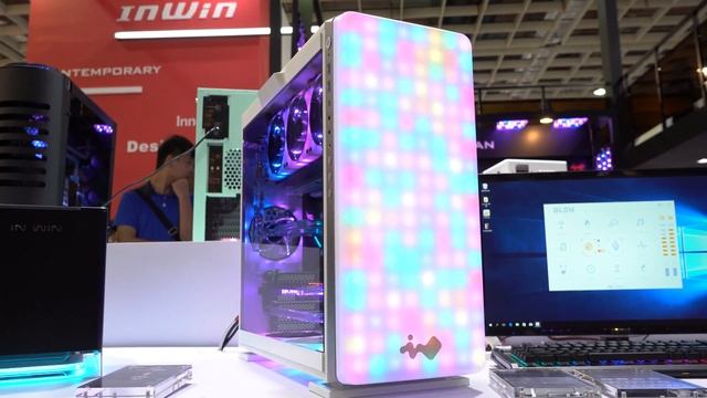 In Win 307 with LED Front Panel - First Look (English) #Computex2018 смотреть онлайн