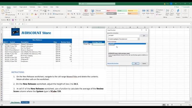MICROSOFT OFFICE SPECIALIST EXCEL CERTIFICATION PRACTICE EXAM PART 1 OF 7 смотреть онлайн