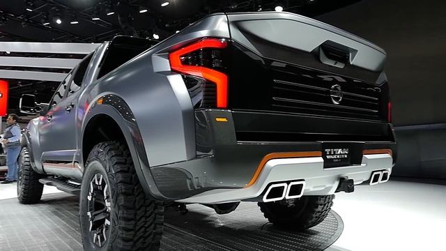 Nissan Titan Warrior Concept | 2016 NAIAS | Beauty-Roll смотреть онлайн