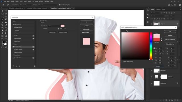 Food Website UI Design in Photoshop | Photoshop Tutorial in Hindi / हिंदी смотреть онлайн