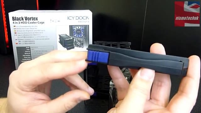 Icy Dock Black Vortex MB074SP-B {Unboxing & Overview} смотреть онлайн