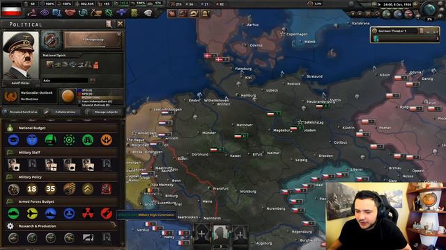 GÜÇLÜ ASKERİ SANAYİ | HEARTS OF IRON 4 - RISE OF NATIONS | ALMANYA#2 смотреть онлайн