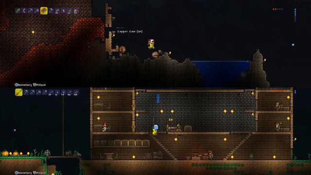 PUMPKIN BUFFS!! | Terraria PS4 Multiplayer | Part 17 | MabiVsGames смотреть онлайн