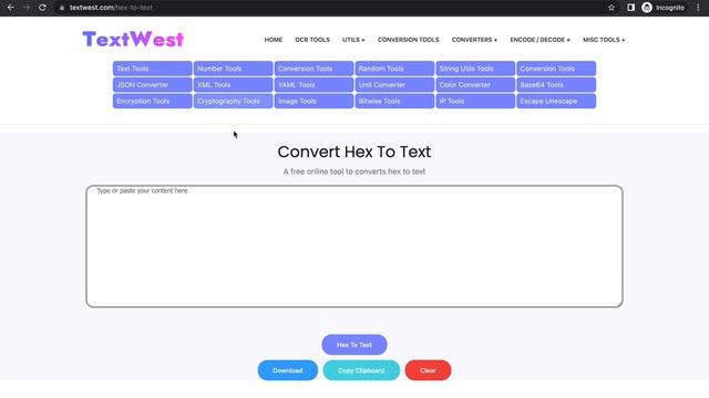 Convert Hex To Text смотреть онлайн