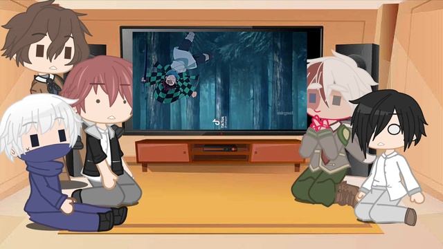 Anime Characters React To Eachother // Nezuko Kamado // 5/7 // KNY/Demon Slayer