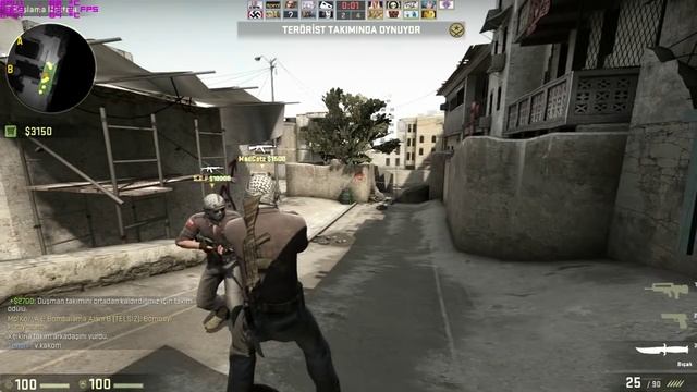 Counter Strike Global Offensive - Classic Casual Gameplay On Dust 2 - GeForce 840M - All Maxed смотреть онлайн