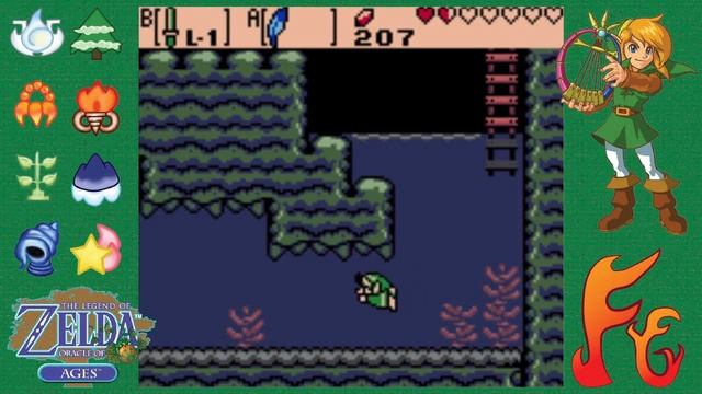 Legend of Zelda: Oracle of Ages, Part 20 - Instant time travel смотреть онлайн