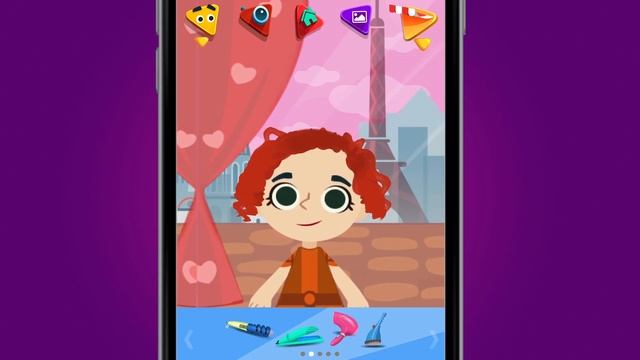 KinToons Hair Salon Saga - Haircut, Style & Color | Experiment With Janet's Hair | Kinsane Games смотреть онлайн