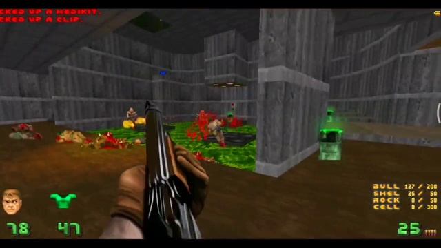 Beautiful Doom Addons Gameplay [E1M5] 100% Kill смотреть онлайн