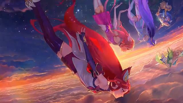 Star Guardian Login Screen Animation Theme Intro Music Song【1 HOUR】 смотреть онлайн