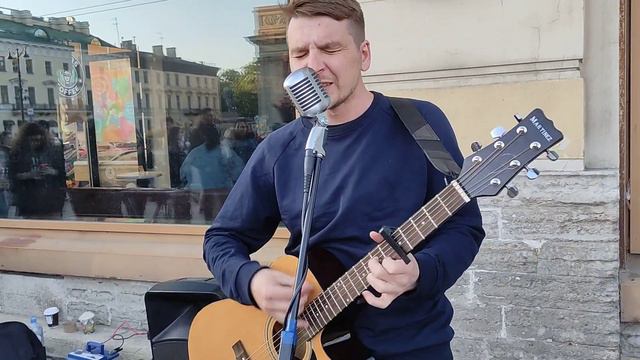 Нервы - Батареи, уличные музыканты на Невском проспекте...#music смотреть онлайн