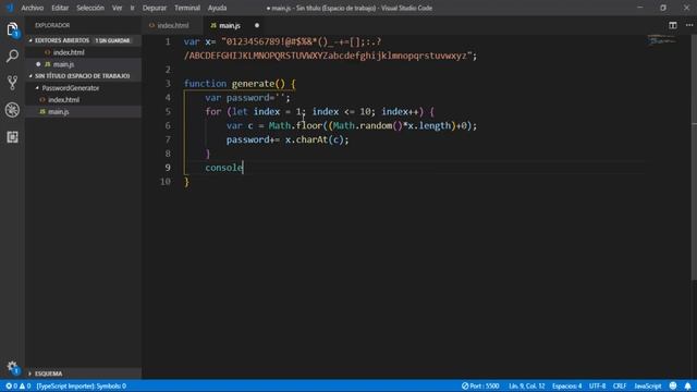 Javascript Project | ?️Random Password Generator ?️ | Pure Javascript смотреть онлайн