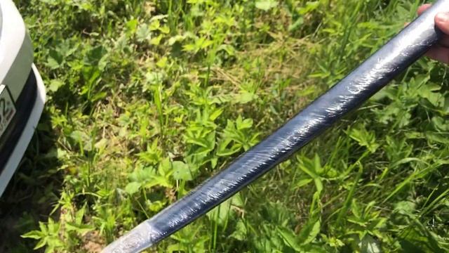 Настоящая казачья шашка из дамасской стали лучшее оружие казака врагу страшна, Царю покорна. смотреть онлайн