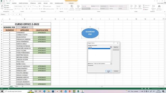 Guardar hoja EXCEL en PDF usando MACROS смотреть онлайн