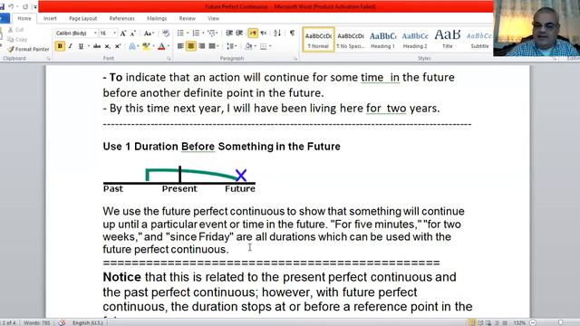 Lesson 25. Future perfect continuous tense. смотреть онлайн