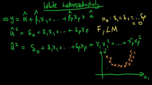 The White test for heteroscedasticity смотреть онлайн