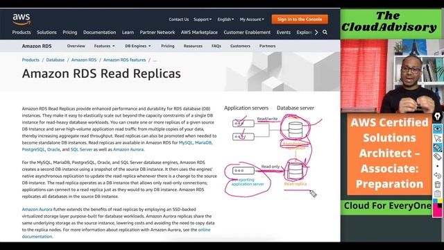 AWS Certified Solution Architect - Associate | RDS Multi AZ vs Read Replicas & backup | Session #52 смотреть онлайн