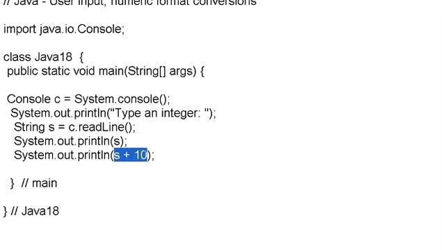 Java Part 18 User Input String to Numeric смотреть онлайн