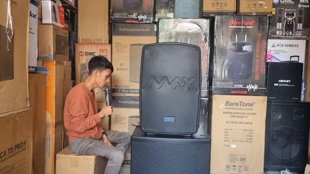 Test Karaoke POP Kirim ke Rokan Hilir Speaker Baretone MAX15NB System 3 Way Dan Effect Reverb смотреть онлайн