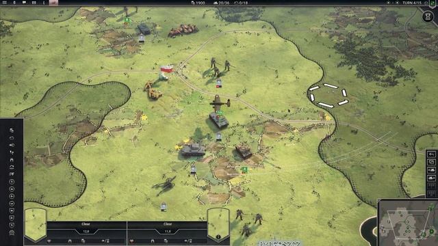 Panzer Corps 2 - Gameplay (PC/UHD) смотреть онлайн