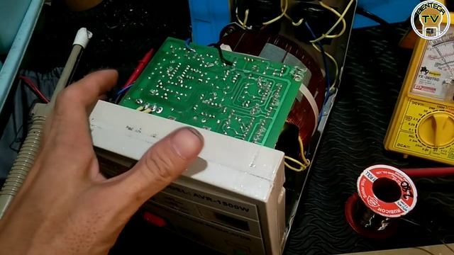 OMNI AVR 1500W. no output | with power easy fix | BienTech TV смотреть онлайн