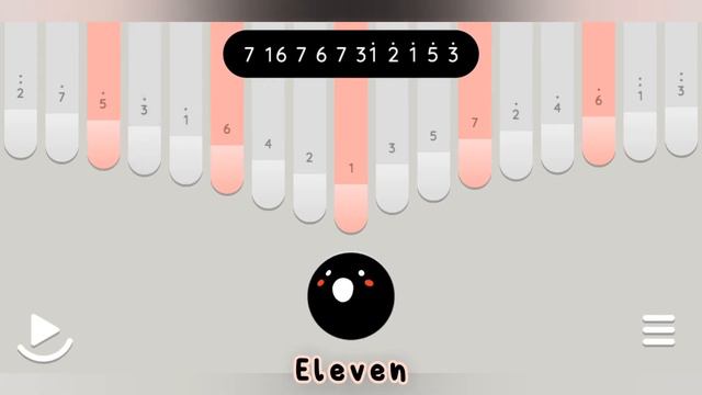 ELEVEN BY IVE 아이브 (Kalimba Cover with Tabs) | KALIMBA LOVE смотреть онлайн