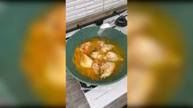 Макароны (паутинка) с курицей? Pasta (cobweb) with chicken? смотреть онлайн