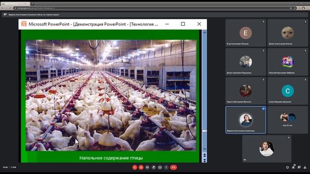 Агроинженерия - Животноводство 2021-12-02 Лекция "Птицеводство" Часть 2 смотреть онлайн