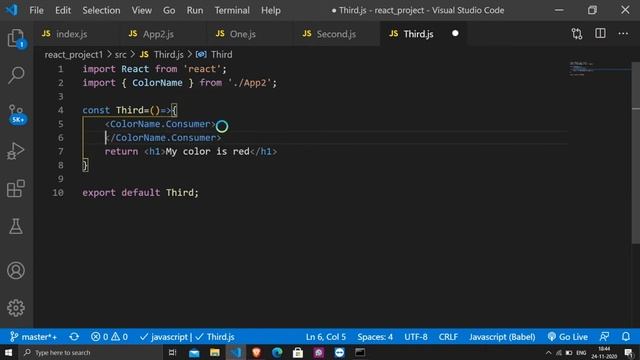 20. Context API in React JS | React Tutorial in hindi 2021 смотреть онлайн