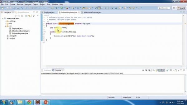 Inheritance in Java - Example | Java Tutorial