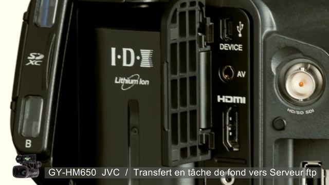 JVC GY HM650 Presentation смотреть онлайн