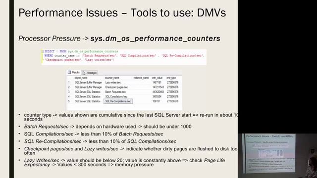 Performance Tuning And Optimization Microsoft SQL Database #2 - Performance Issues смотреть онлайн