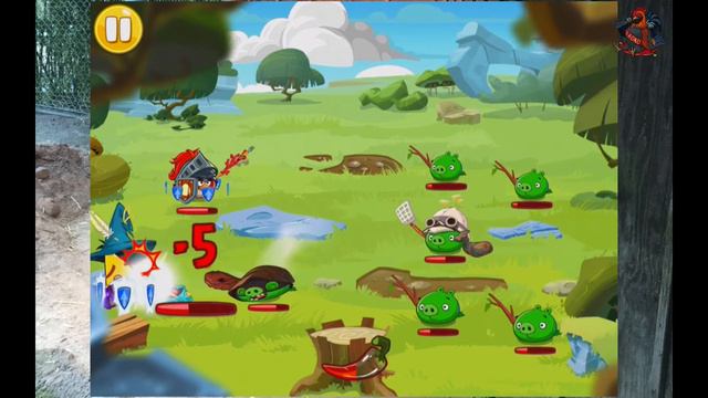 Angry Birds Epic [Снова яйца отобрали! Спасать!] #1 смотреть онлайн